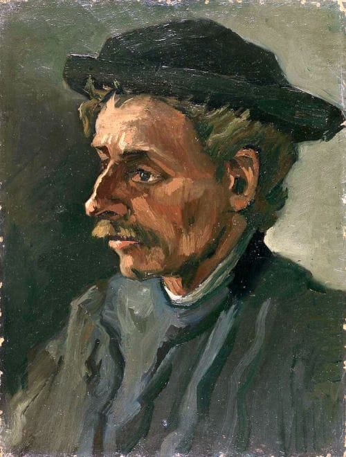 Artwork Title: Head of a Peasant with Hat