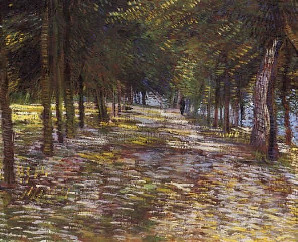 Artwork Title: Avenue in Voyerd'ArgensonPark at Asnieres 1887