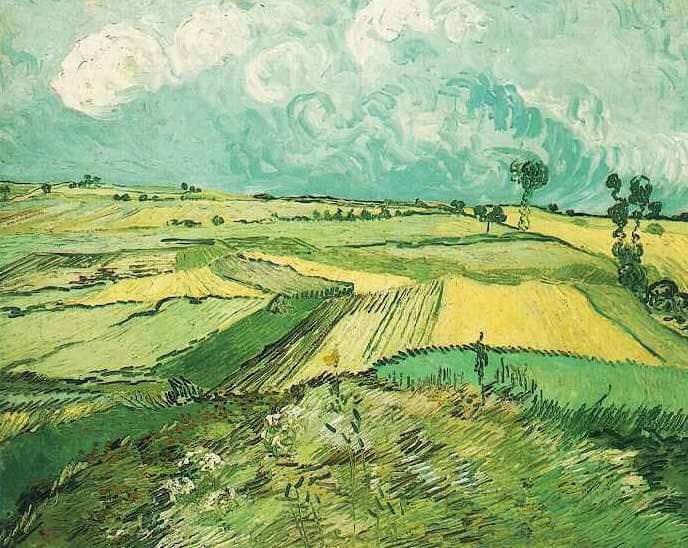 Artwork Title: Wheat Fields at Auvers Under a Clouded Sky