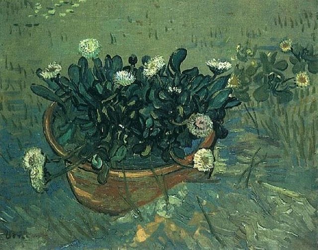 Artwork Title: Bowl with Daisies
