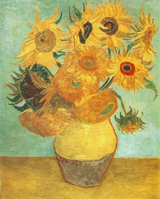 Artwork Title: Still Life, Vase with Twelve Sunflowers