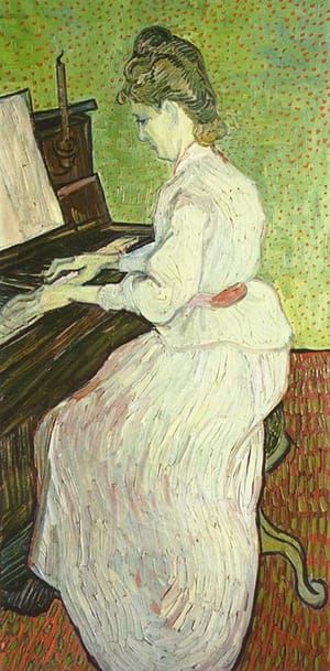 Artwork Title: Marguerite Gachet at the Piano