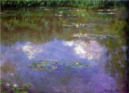 Artwork Title: Water Lilies, The Clouds