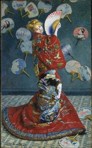 Artwork Title: La Japonaise (Camille Monet in Japanese Costume)