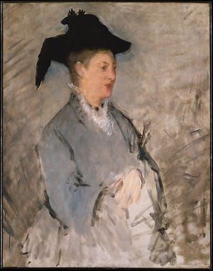 Artwork Title: Madame Édouard Manet (Suzanne Leenhoff–1906)
