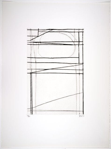 Artwork Title: From Nine Drypoints and Etchings