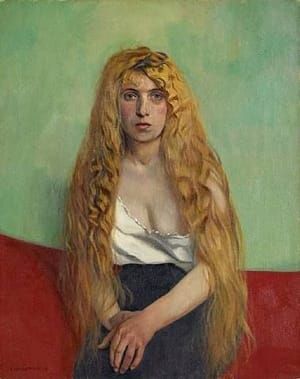 Artwork Title: La Chevelure blonde