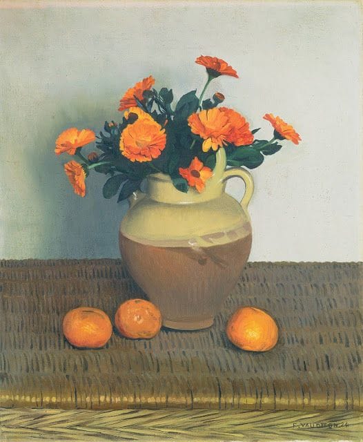 Artwork Title: Marigolds and Tangerines