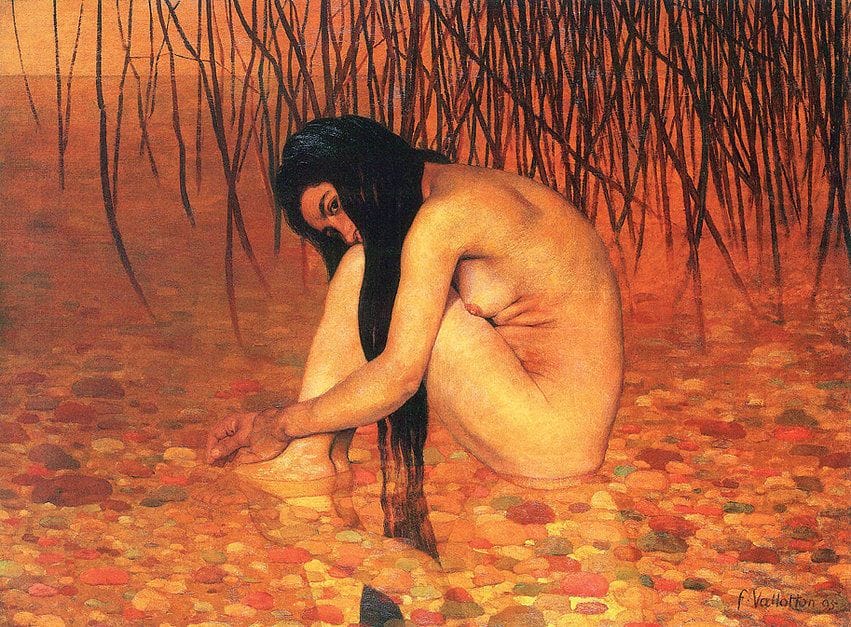 Artwork Title: Femme au bain (Woman Bathing)