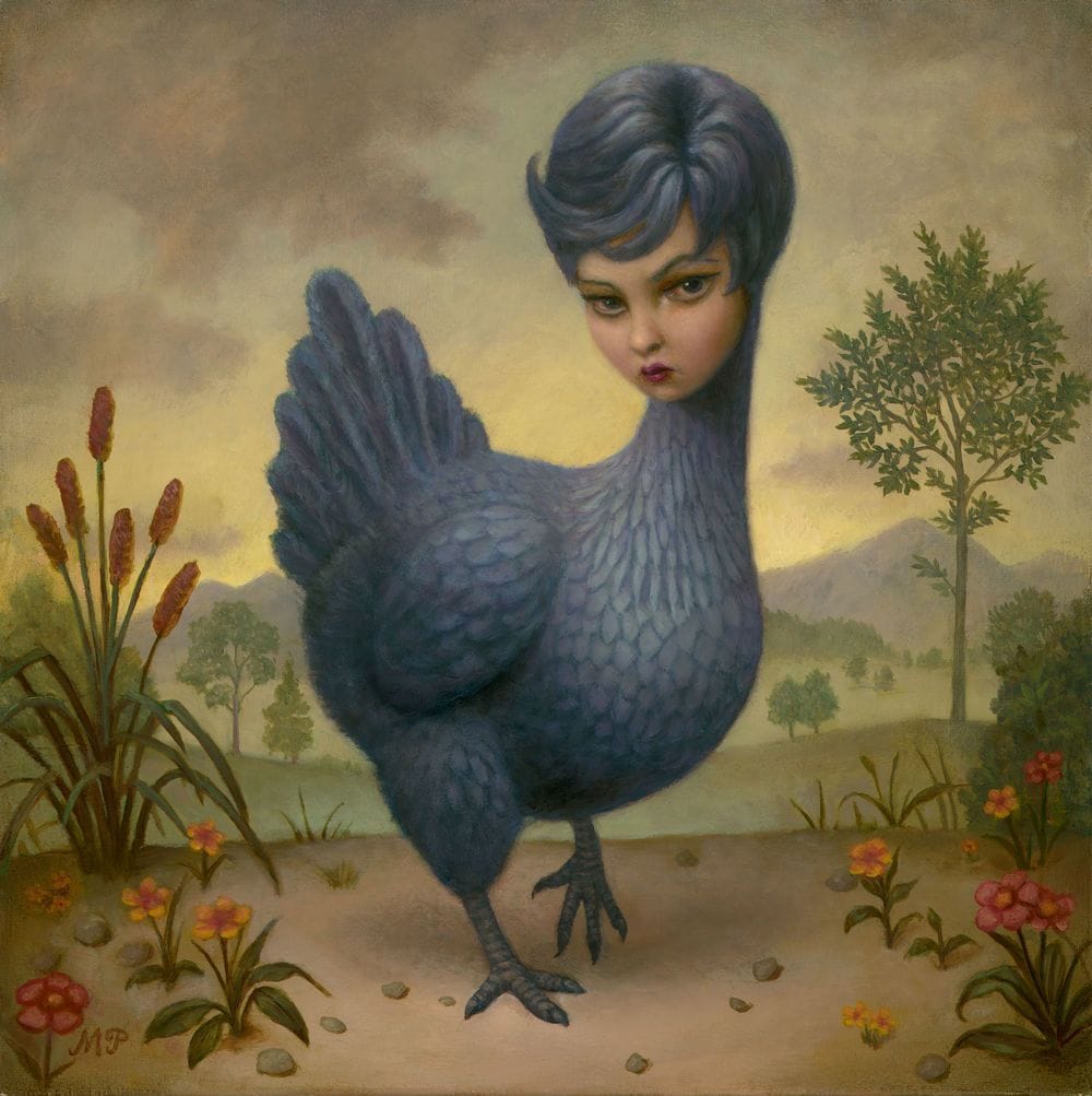 Artwork Title: Chicken Lady