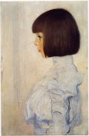 Artwork Title: Portrait of Helene Klimt (his niece)