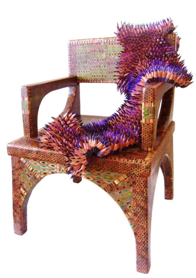 Artwork Title: Pencil Chair
