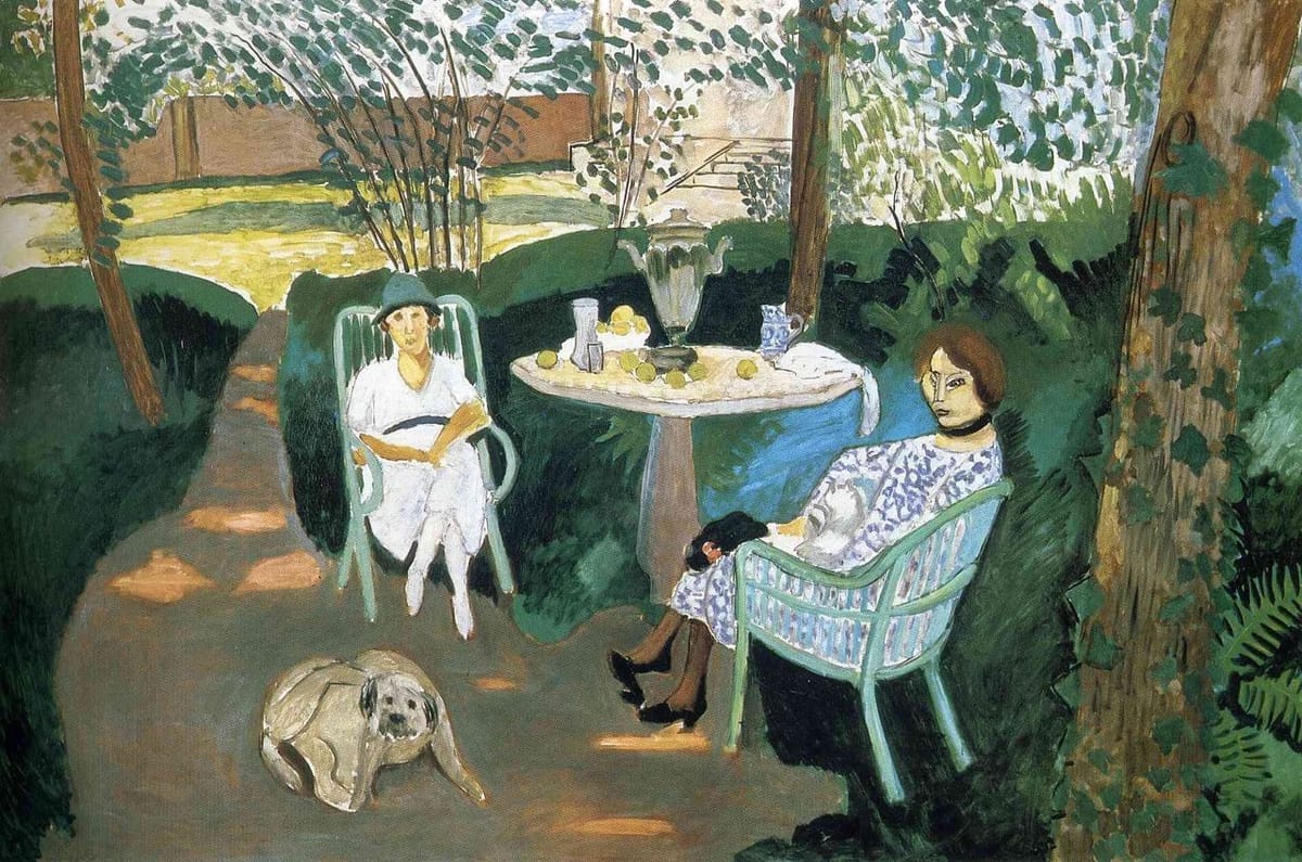 Artwork Title: Tea in the Garden