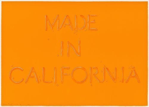 Artwork Title: Made in California