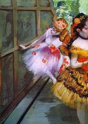 Artwork Title: Ballet Dancers In Butterfly Costumes