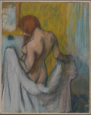 Artwork Title: Woman With A Towel