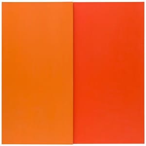 Artwork Title: Orange Red Relief