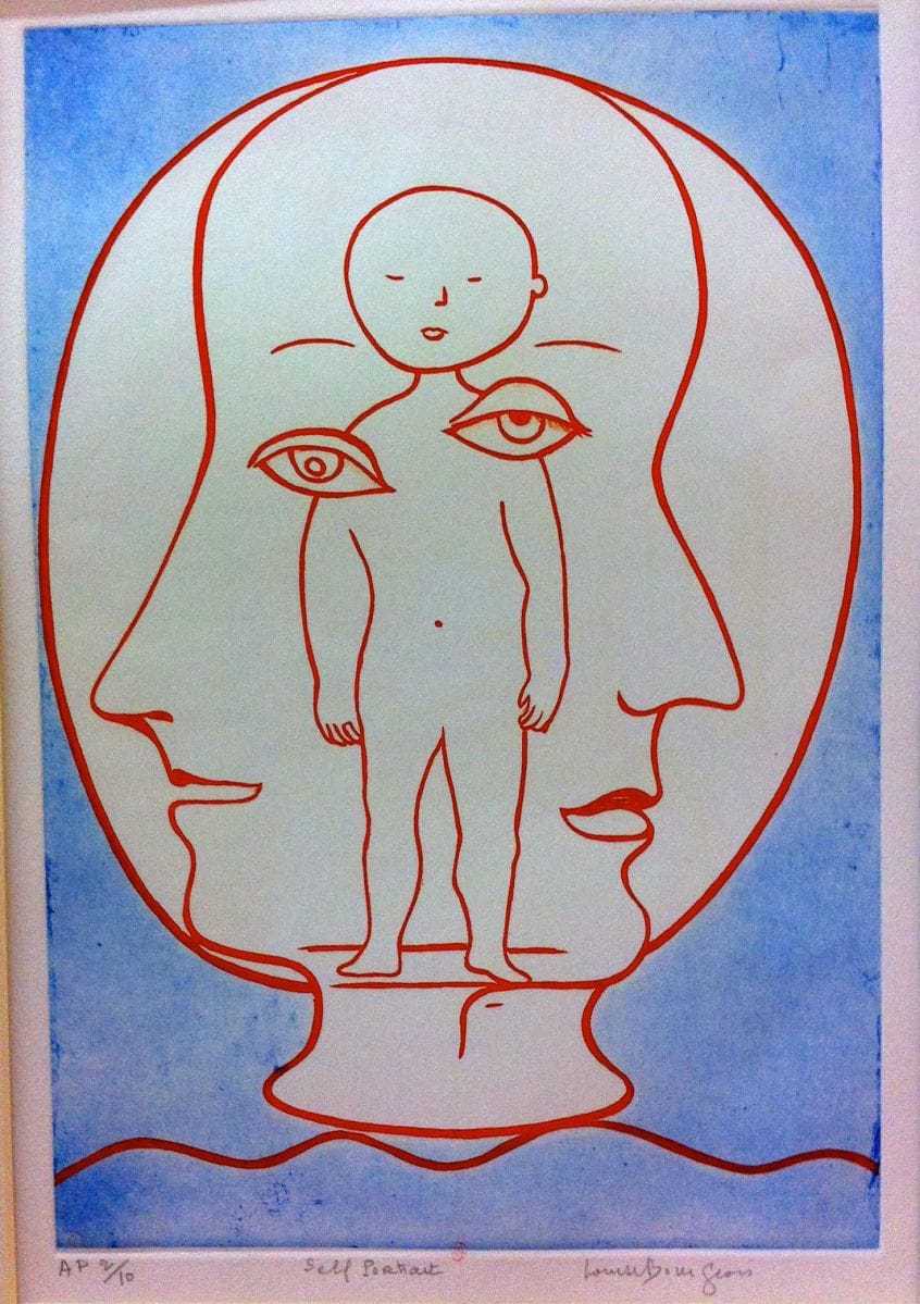 Self-portrait by Louise Bourgeois on artnet