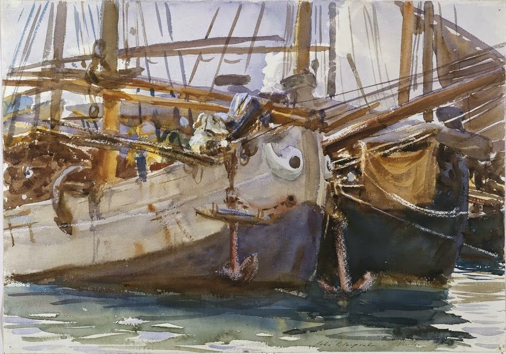 Artwork Title: Boats, Venice