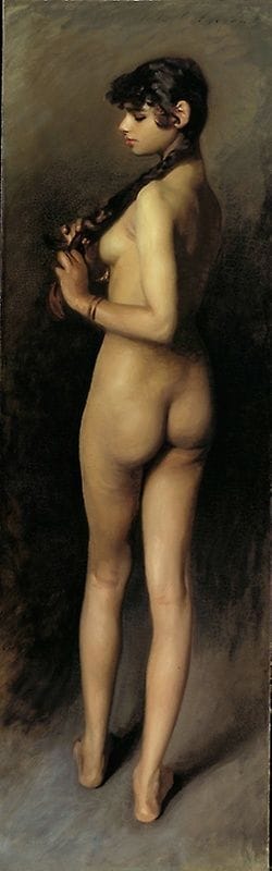 Artwork Title: Nude Study of an Egyptian Girl