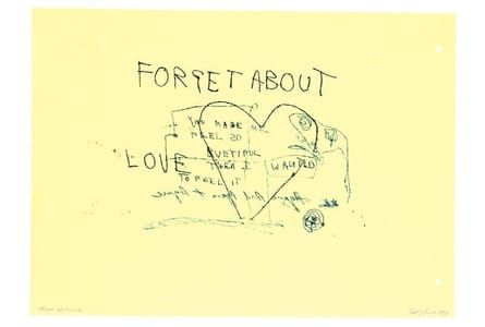 Artwork Title: Forget about LOVE