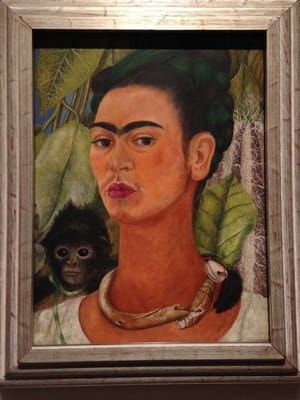 Frida Kahlo - Self Portrait With Cropped Hair, 1940