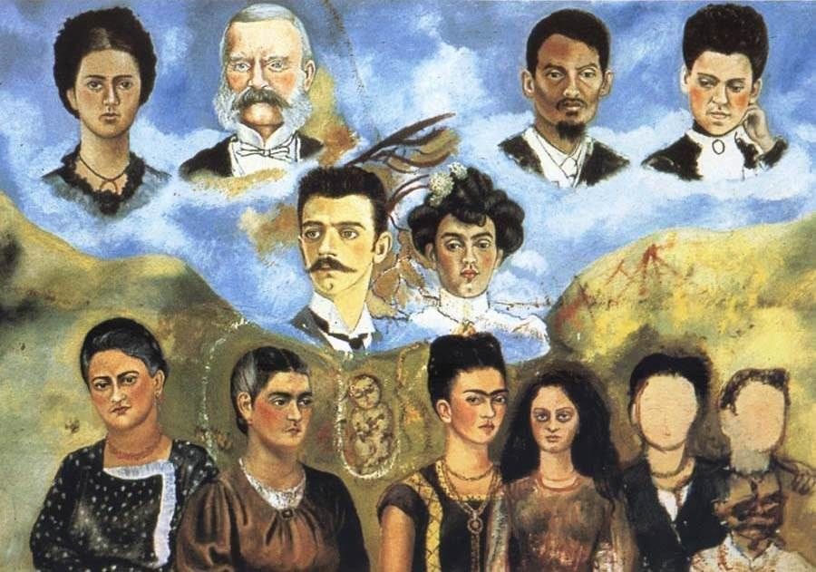 Artwork Title: Portrait Of Frida's Family
