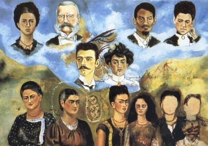 Artwork Title: Portrait Of Frida's Family