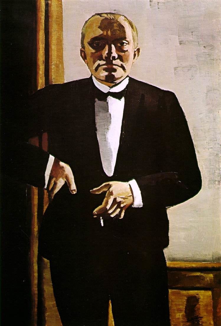Artwork Title: Self-portrait In Tuxedo