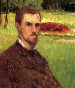 Artwork Title: Self Portrait in the Park at Yerres
