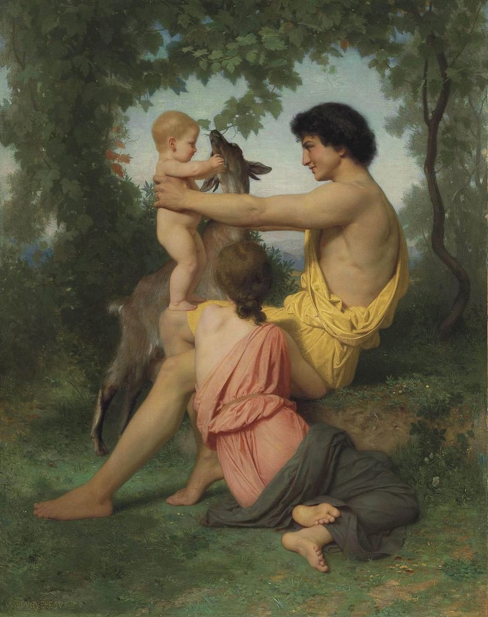 Artwork Title: Idyll Ancient Family