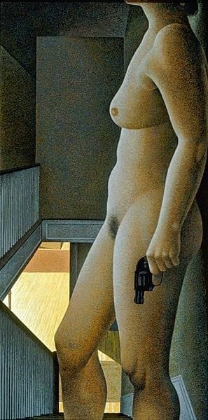 Artwork Title: Woman with Revolver