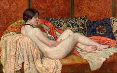 Artwork Title: Resting Nude