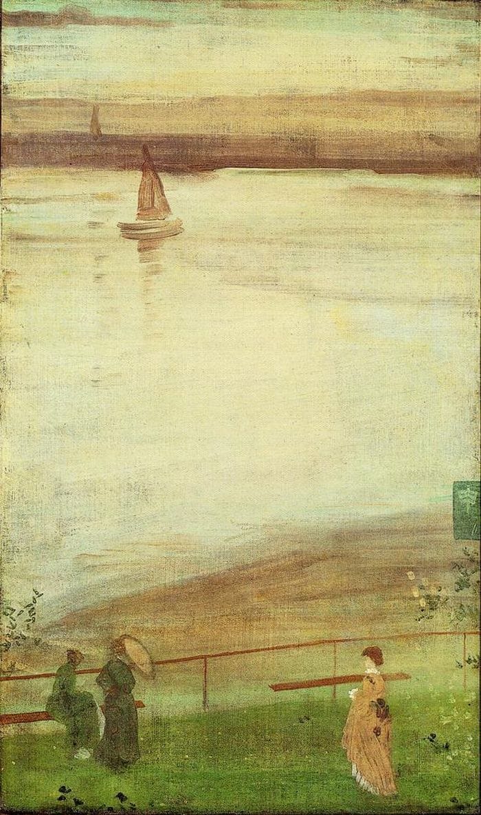 James Abbott McNeill Whistler - Variations In Violet And Green