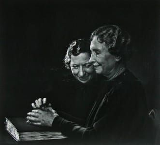 Artwork Title: Helen Keller With Polly Thompson
