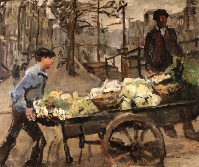 Artwork Title: Vegetable Seller on the Brouwersgracht, Amsterdam