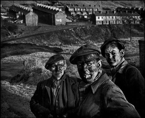 Artwork Title: A Welsh Coalmining Town, Three Generations Of Miners