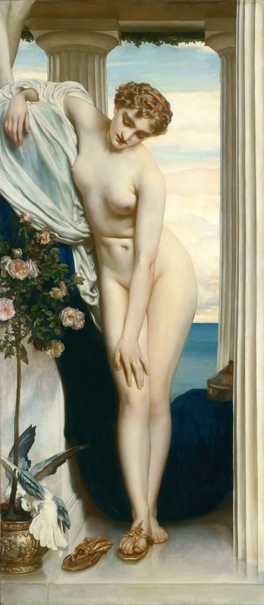 Artwork Title: Venus Disrobing For The Bath