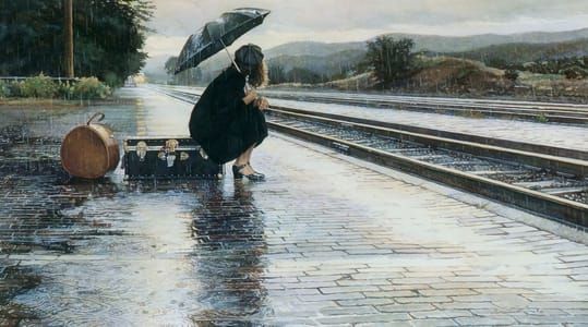 Artwork Title: Leaving In The Rain