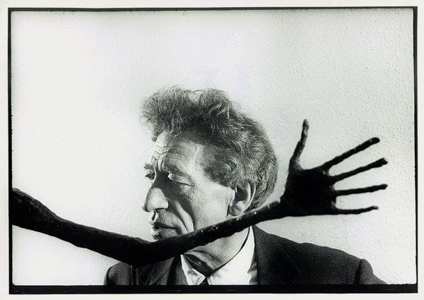 Artwork Title: Giacometti With Sculpture Arm