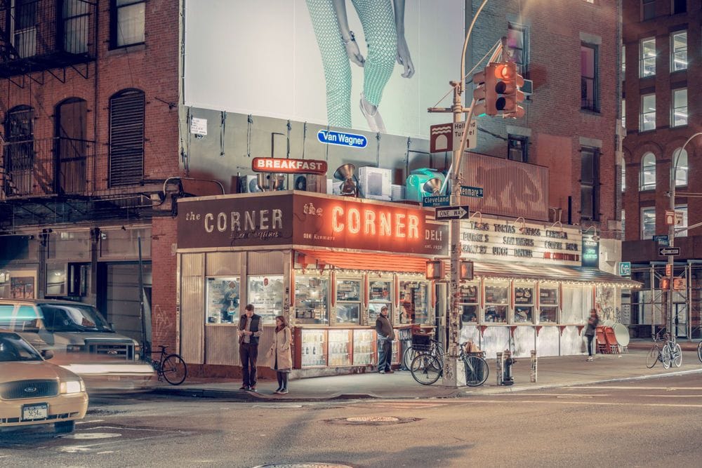 Artwork Title: The Corner, New York, NY