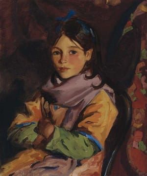 Artwork Title: Mary Agnes, uma das crianças de Dooagh