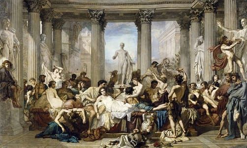 Artwork Title: Romans During The Decadence
