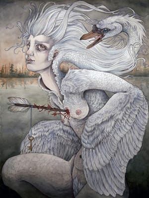 Artwork Title: The Swan Maiden
