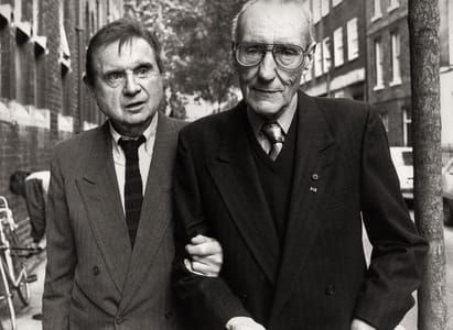 Artwork Title: Francis Bacon And William S.burroughs In London,