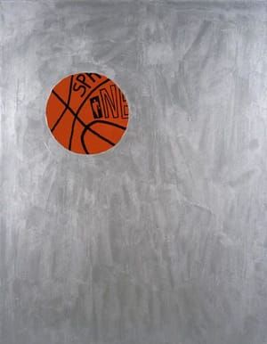 Artwork Title: Basketball (silver)
