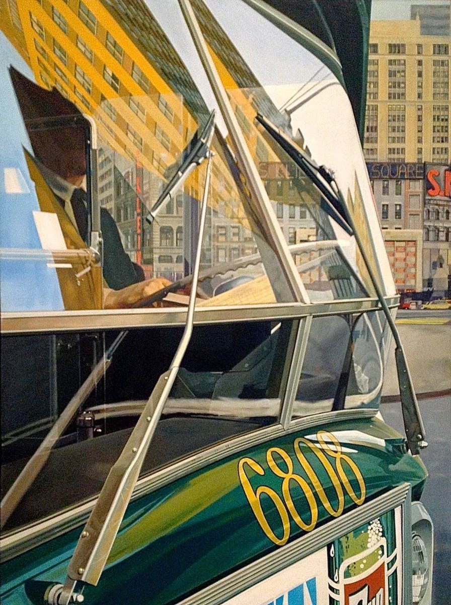 Artwork Title: Bus Window