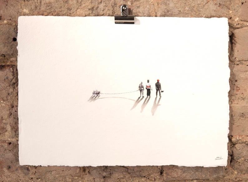 Artwork Title: Walking Trio