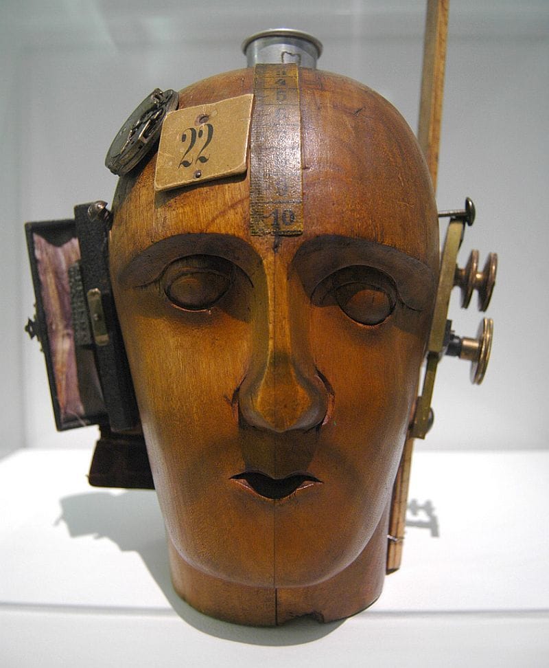 Artwork Title: Mechanical Head (The Spirit of Our Time)