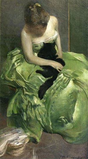 Artwork Title: The Green Dress